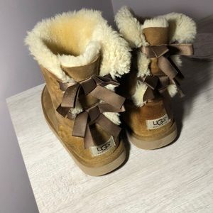 UGG boots with bows